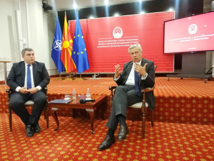 Deputy PM, former Croatian chief negotiator discuss bilateral screening, Euro-integration experiences