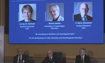 Three scientists get Nobel chemistry prize for molecule-building tool