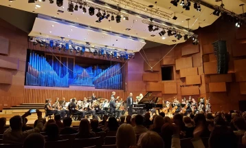 Macedonian pianist Trpcheski resumes tour with Royal Philharmonic Orchestra 