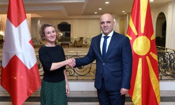 Kovachevski - Kälin: Swiss Confederation supports North Macedonia’s progress