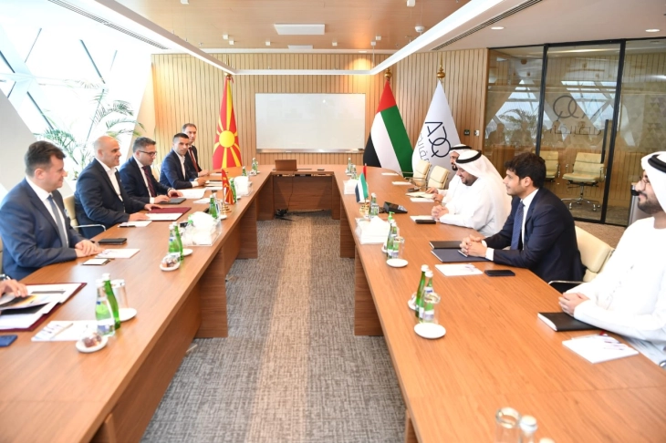 Kovachevski: Abu Dhabi funds show interest in North Macedonia investment opportunities