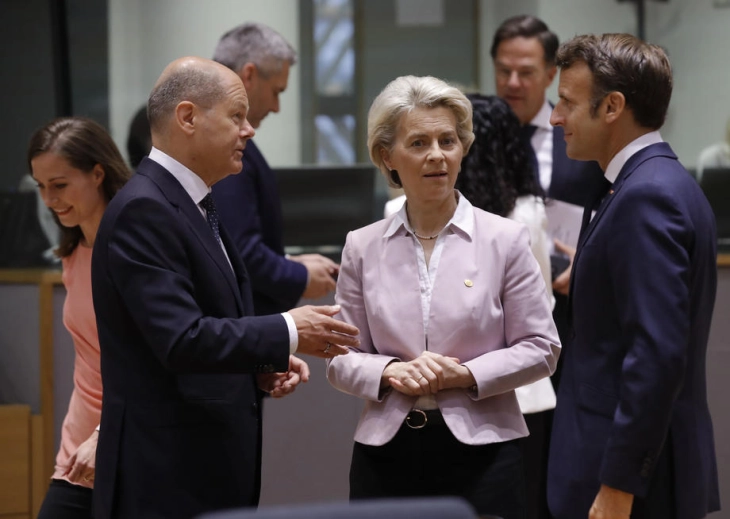 German leader, EU chief urge 'Marshall Plan' to rebuild Ukraine