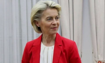 Von der Leyen in Skopje, expected to present energy support package for region