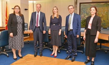 Angelovska-Bezhoska meets with Baumgatner and Grandjouan: N. Macedonia’s macroeconomic stability successfully maintained