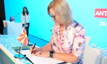 Deputy PM Grkovska signs Council of Europe Convention on Manipulation of Sports Competitions