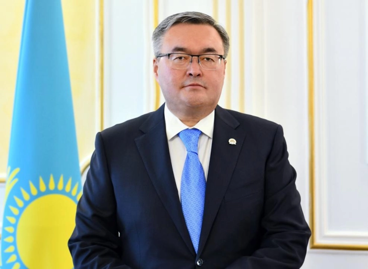 Kazakhstan's FM pays official visit to Skopje 