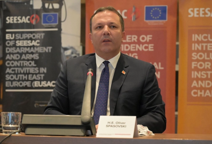 Spasovski attends Regional Meeting of South-East Europe Firearms Experts Network - SEEFEN