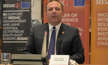 Spasovski attends Regional Meeting of South-East Europe Firearms Experts Network - SEEFEN