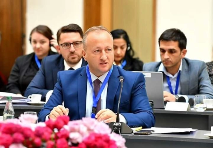 Deputy Justice Minister Nuhiu at EU-Western Balkans Ministerial Forum in Tirana