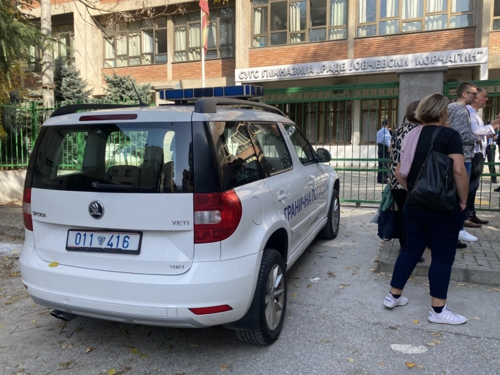 New bomb threats, checks underway in four Skopje schools