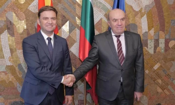 Osmani: Record level of trade exchange with Bulgaria, infrastructure networking is priority