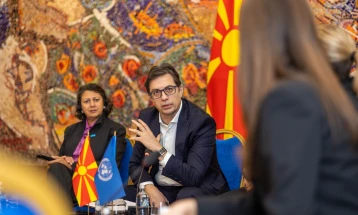 President Pendarovski, UNICEF official meet young people and discuss challenges they’re facing