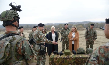 Petrovska – Aggeler: Positive assessments, modernization and Army development proof of joint accomplishments