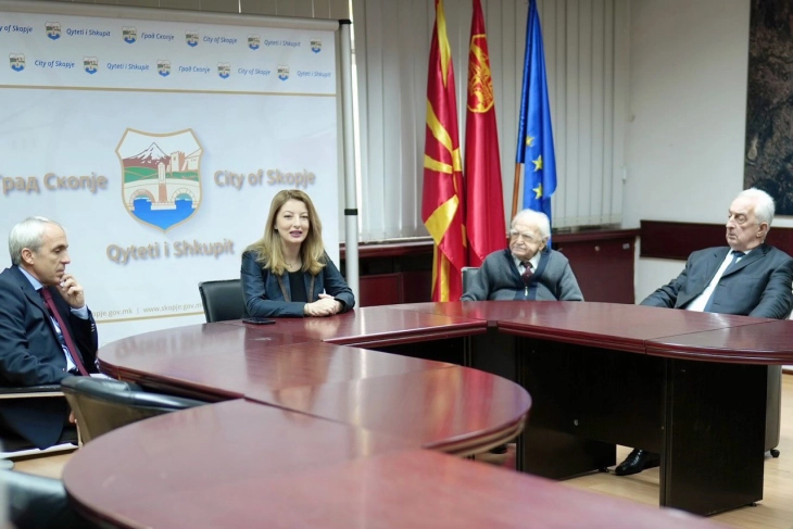 Skopje mayor meets WWII veterans on Liberation Day 