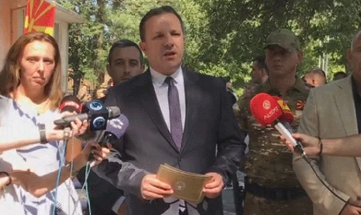 Spasovski: Police prevent incident near Old Bazaar