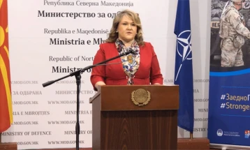 Minister Petrovska reaffirms support to Ukraine on its Independence Day 