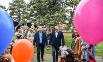 Нова градинка во Чучер Сандево, премиерот Ковачевски најави отворање на уште десет