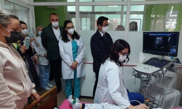 Japan donates new pediatric ultrasound system at Bitola Clinical Hospital