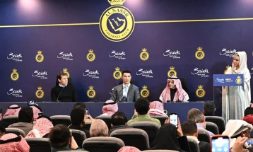 Роналдо на првата прес-конференција во Ал-Наср: Дојдов да играм, да победам и да се забавувам
