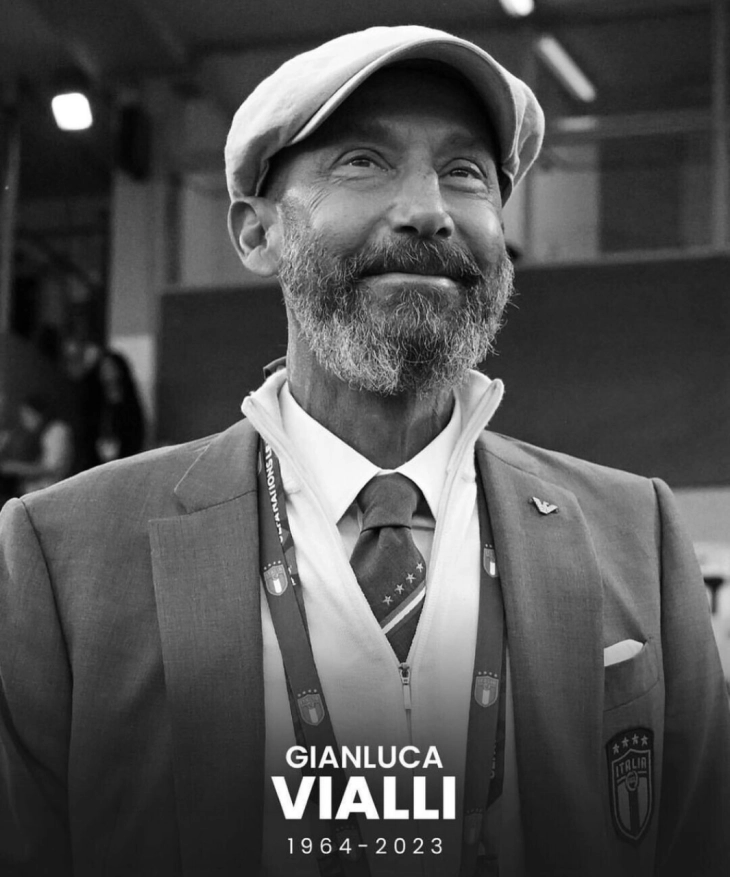 Gianluca Vialli dies aged 58 after battle with cancer