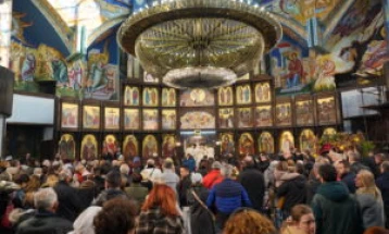 Christmas service in Skopje-based cathedral church