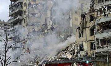 20 dead after Russian missile attack on Dnipro apartment building