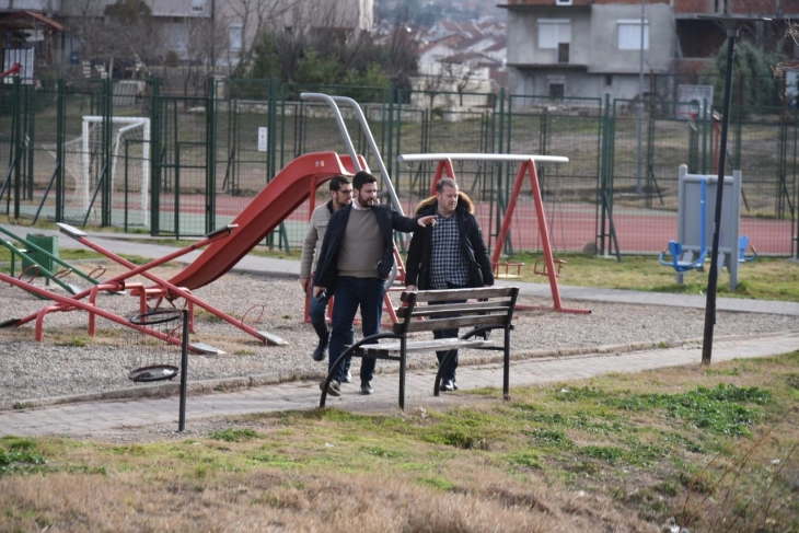 Се доуредува паркот во штипската населба Баби