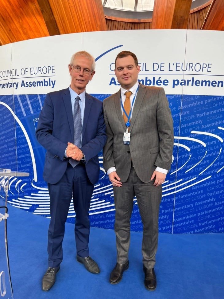 Каевски реизбран за потпретседател на Парламентарното собрание на Совет на Европа