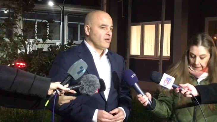 Kovaçevski: Në përqindjen më të madhe jemi harmonizuar me Aleancën për Shqiptarët, nuk kemi diskutuar për zgjidhje kadrore