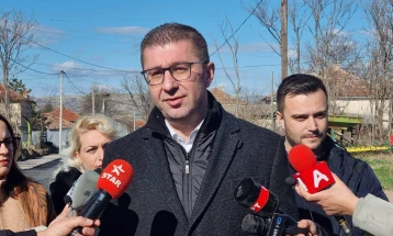 Mickoski calls for dignified celebration of February 4, citizens not to succumb to provocations