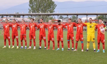 Македонската репрезентација до 21 година утре ги дознава ривалите за квалификациите за ЕУРО2025