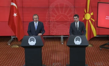 Bekteshi - Kasapoğlu:  Turkish investors interested in renewable sources in North Macedonia