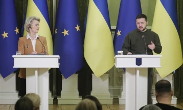 EU Commission pledges €450m in aid among other support for Ukraine