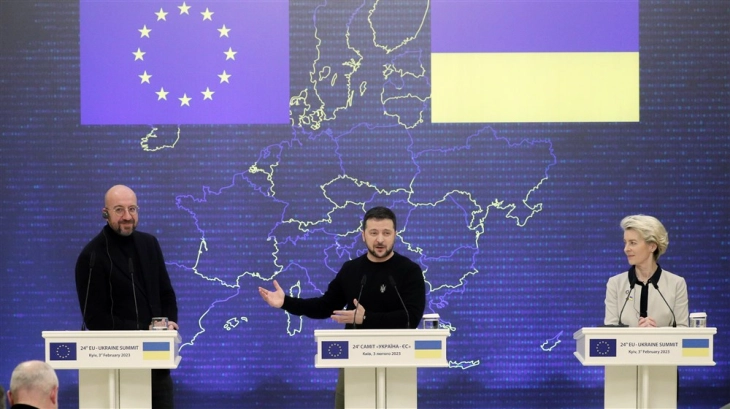 Урсула фон дер Лајен: Не постои строг распоред за пристапување на Украина во ЕУ