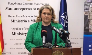 Petrovska: Armata e Maqedonisë së veriut e gatshme që të ofrojë përkrahje për popullin turk