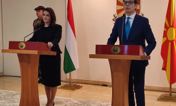 Novak - Pendarovski: Anëtarësimi i Maqedonisë së Veriut në BE ka rol kyç për stabilitetin e rajonit dhe Evropës, Hungaria do të ndihmojë për përshpejtimin e procesit