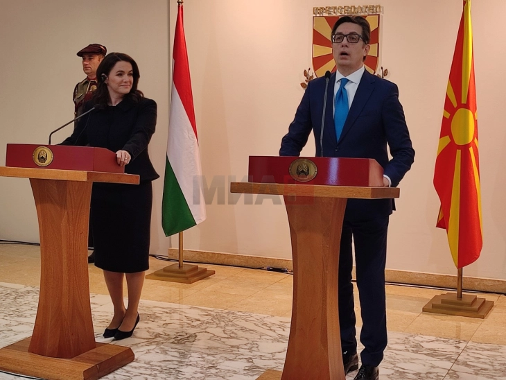 BE-ja duhet të heqë qafe korrupsionin dhe më pas të vendosë një kusht për vendet e tjera, vlerësoi presidentja  hungareze Novak