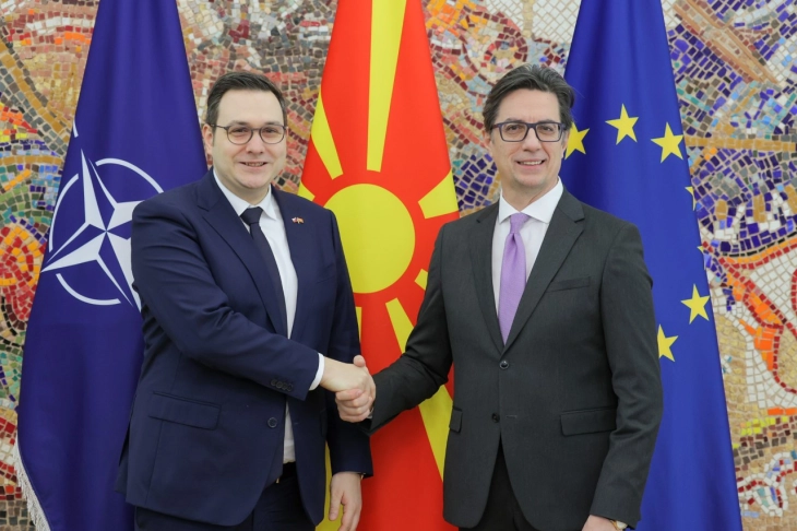 Pendarovski – Lipavský: Friendly relations between Skopje and Prague with intense political dialogue