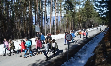 Планинарски марш по повод годишнината од Февруарскиот поход во Делчево