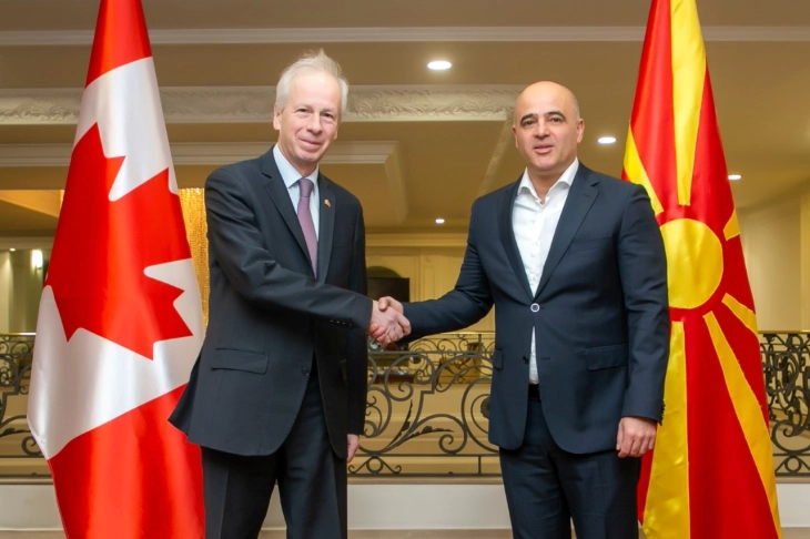 Ковачевски – Дион: Поддршка од премиерот Трудо и Канада за Северна Македонија
