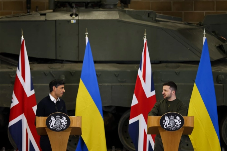 Sunak nuk përjashtoi asgjë lidhur me ndihmën ushtarake për Ukrainën