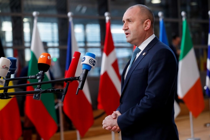 Currently in a situation of veto for N. Macedonia, says Bulgarian President
