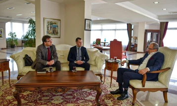 Средба на градоначалникот Стефковски со турскиот амбасадор Секизќок