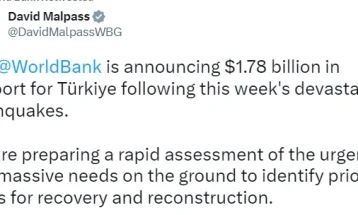 Светската банка најави 1,78 милијарди долари помош за Турција