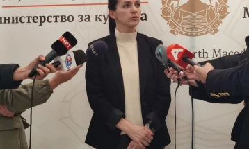 Kostadinovska-Stojchevska: Ministry of Culture budget reduced compared to 2022, Commission acted appropriately in allocating funds
