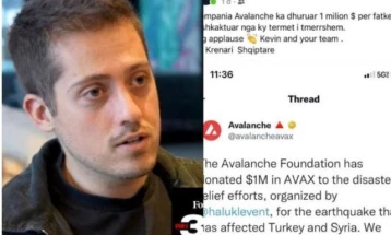 I riu i suksesshëm shqiptar, Sekniqi, ka dhuruar një milion dollarë për të prekurit nga tërmeti në Turqi dhe Siri