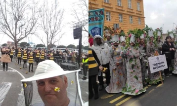Струмичките маски „Пчелин рај“ и „Годишни времиња“ учествуваа на Меѓународниот карневал во Риека