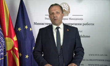 Изјава на министерот за внатрешни работи Оливер Спасовски (во живо)