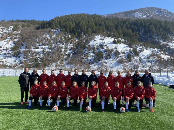 Македонските фудбалерки до 17 години ќе одиграат два контролни натпревара со Црна Гора