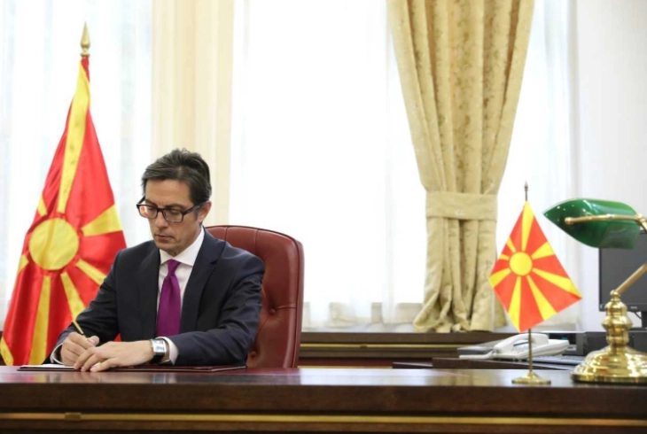 President's Office observing MoI protocols, Pendarovski sticks to daily agenda